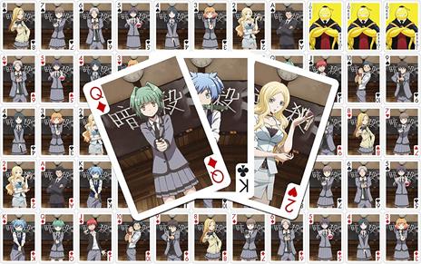 ASSASSINATION CLASSROOM PLAYING CARD CARTE DA GIOCO SAKAMI MERCHANDISE - 2
