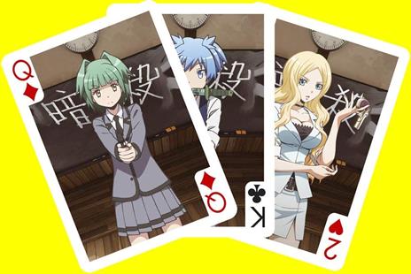 ASSASSINATION CLASSROOM PLAYING CARD CARTE DA GIOCO SAKAMI MERCHANDISE - 3