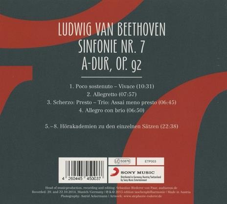 Sinfonia n.7 - CD Audio di Ludwig van Beethoven - 2