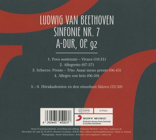 Sinfonia n.7 - CD Audio di Ludwig van Beethoven - 2