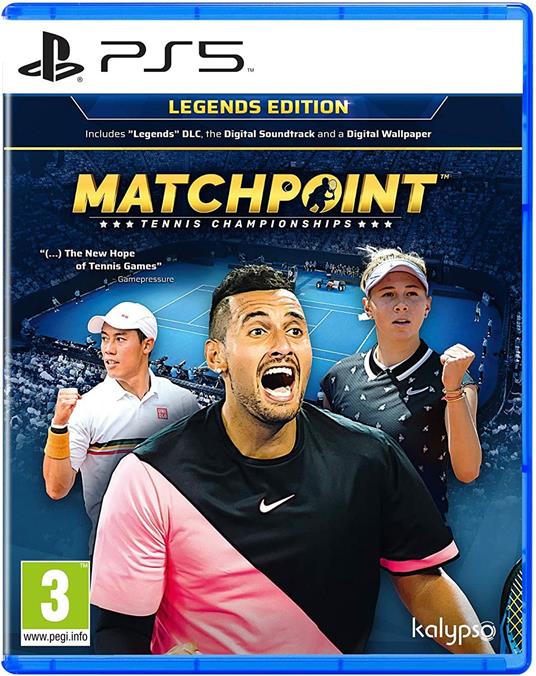 Matchpoint Tennis Championship Legend Ed - PS5