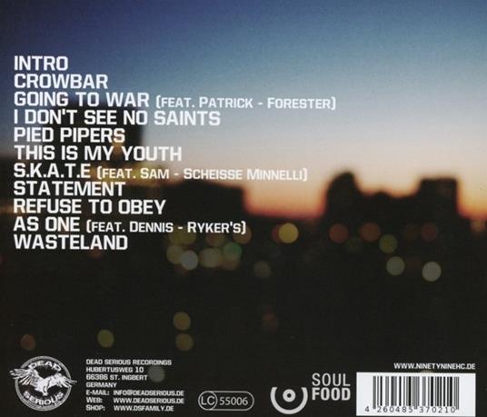 Wasteland - CD Audio di Ninetynine - 2