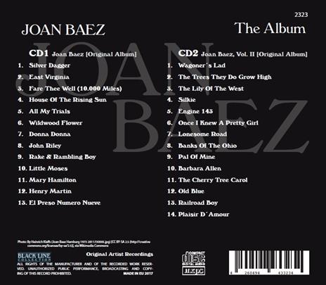 Album - CD Audio di Joan Baez - 2