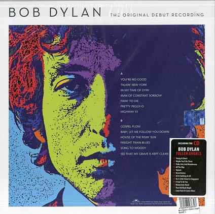 The Original Debut Recording - Vinile LP + CD Audio di Bob Dylan