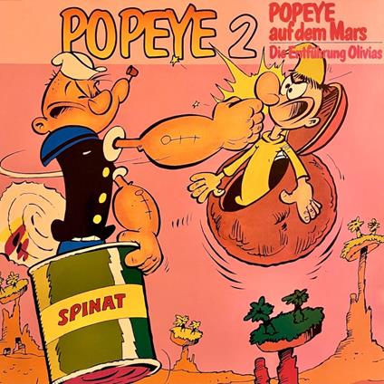 Popeye, Folge 2: Popeye auf dem Mars / Die Entführung Olivias (ungekürzt)
