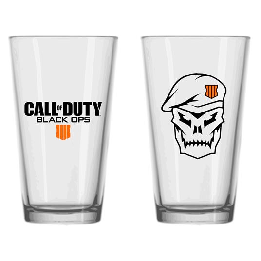 Bicchiere Call Of Duty. Black Ops 4. Skull