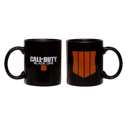 Tazza Call Of Duty. Black Ops 4. Logo Black