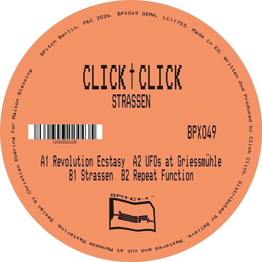 Strassen Ep - Vinile LP di Click Click