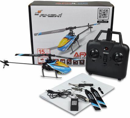 Amewi AFX4 XP elicottero radiocomandato (RC) Pronto da far volare (RTF) Motore elettrico