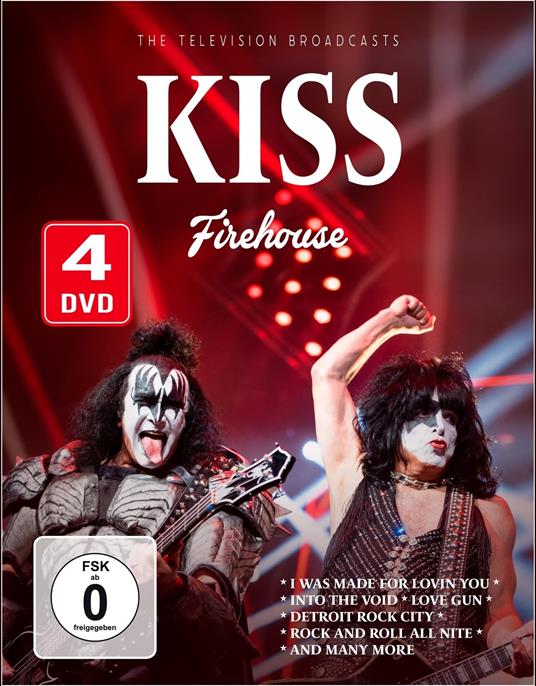 Firehouse (4 DVD) - DVD di Kiss