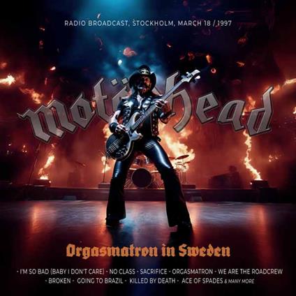 Orgasmatron In Sweden - CD Audio di Motörhead