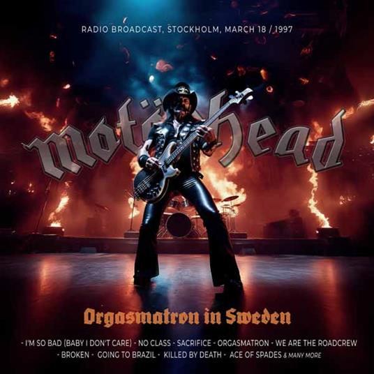 Orgasmatron In Sweden - CD Audio di Motörhead