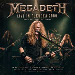 CD Live In Fukuoka 2000 Megadeth