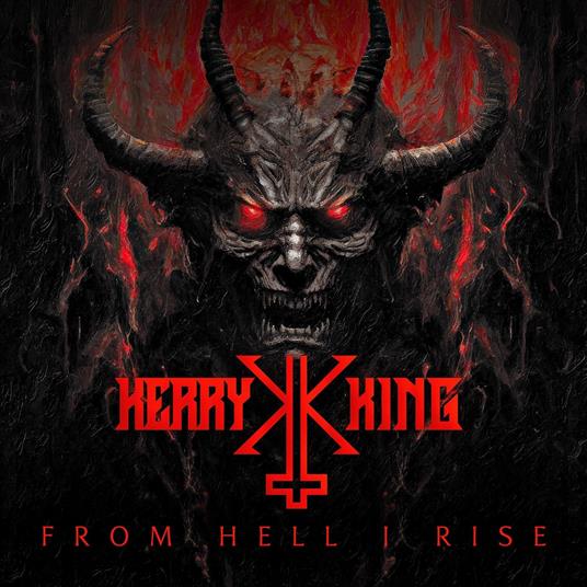 From Hell I Rise (Black-Dark Red Marble Vinyl) - Vinile LP di Kerry King