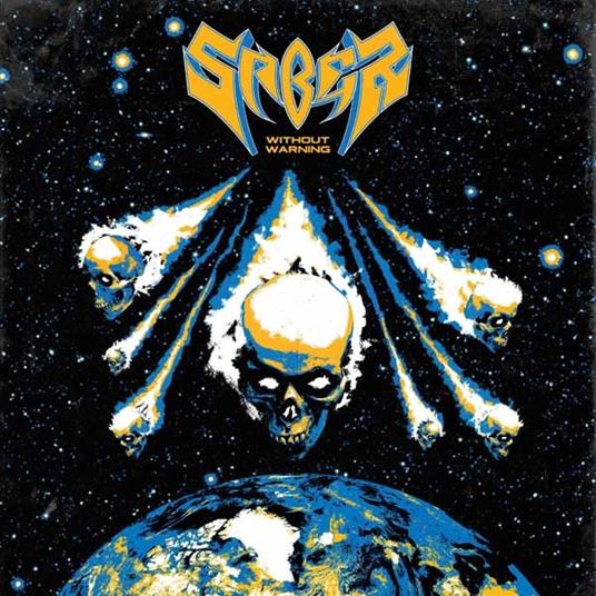 Without Warning (Deep Blue Marbled Vinyl) - Vinile LP di Saber