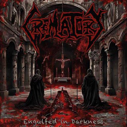 Engulfed in Darkness (Red Vinyl) - Vinile LP di Crematory