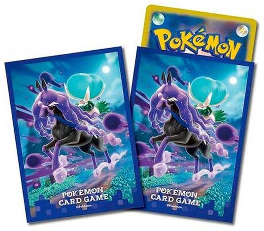 Pokemon Proteggi carte standard pack da 64 bustine Sword and Shield Shadow Rider Calyrex