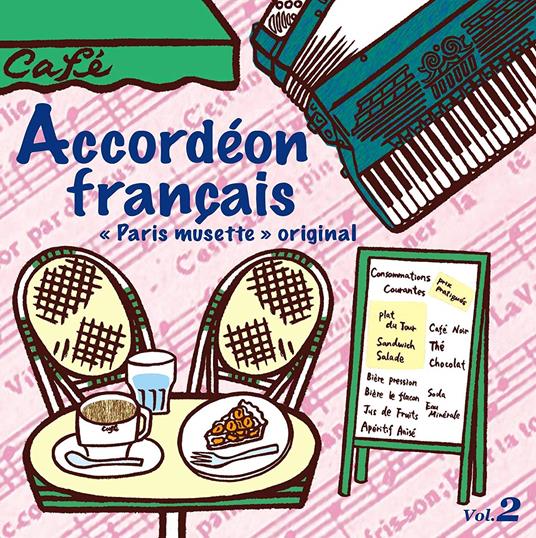 French Accordion - Paris Musette 2 - CD Audio