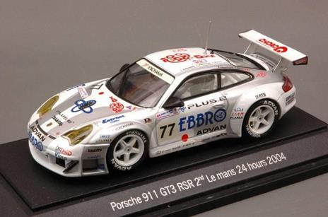 Eb43600 Porsche 911 Gt3 Rsr N.77 12Th Lm 2004 (2Nd Lmgt) Kuros.-Orido-Nish.1.43 Modellino Ebbro - 2