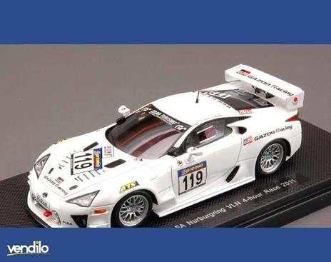 Eb44631 Lexus Lfa N.119 Nurburgring Vln Race 2011 1.43 Modellino Ebbro