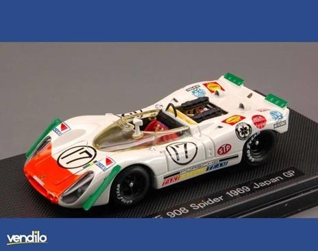 Eb44711 Porsche 908 N.17 Japan Gp 1969 1.43 Modellino Ebbro