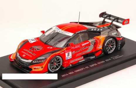 Eb45072 Honda Nsx N.8 16Th Super Gt500 V.Liuzzi-K.Matsuura 1.43 Modellino Ebbro - 2