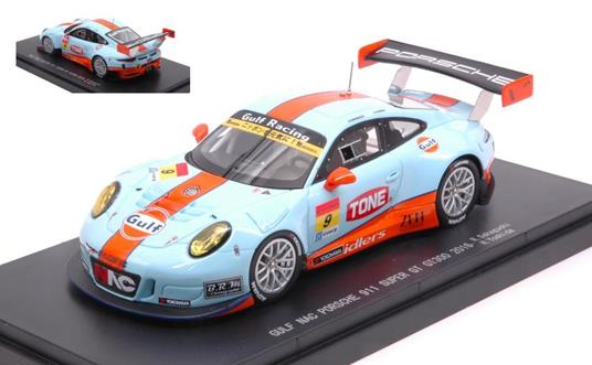 Porsche 911 Gt3 R #9 8Th Super Gt300 2016 R. Sakaguki/ H. Yoshida 1:43 Model Eb45413