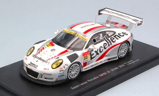 Porsche 911 Gt3 #33 2Nd Motegi Super Gt300 N. Yamano / J. Bergmeister 1:43 Model Eb45414