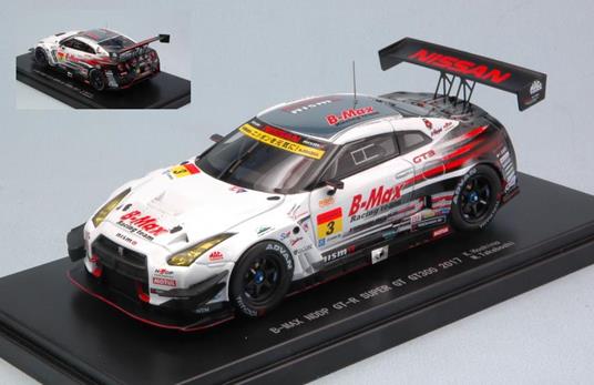 Nissan Gt-R #3 6Th Fuji Super Gt300 2017 K. Hoshino / B. Takaboshi 1:43 Model Eb45525