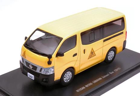 Nissan Nv350 Caravan School Bus 2012 Yellow 1:43 Model Eb45597 - 2