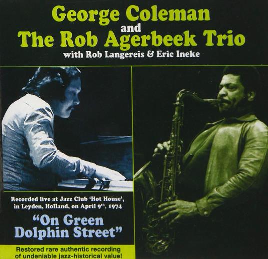 On The Green Dolphin Street - CD Audio di George Coleman