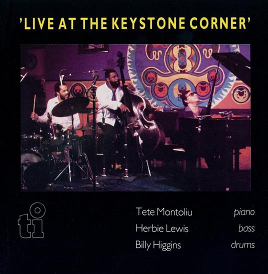 Live At The Keystone Corner - CD Audio di Tete Montoliu
