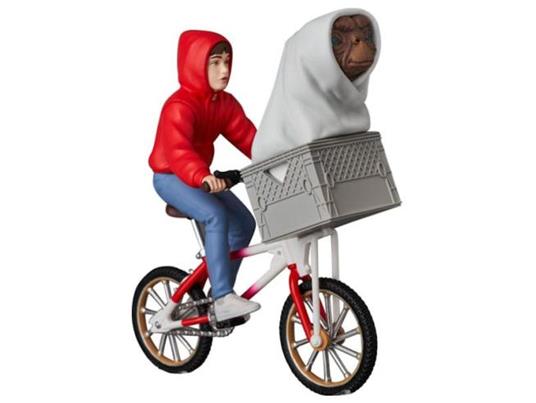 E.t. The Extra-terrestrial Udf Series Mini Figura E.t. & Elliot Bicycle 9 Cm Medicom
