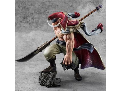 One Piece P.o.p Neo-maximum Pvc Statua White Beard Edward Newgate Super Limited Reprint Ver. 30 Cm Megahouse
