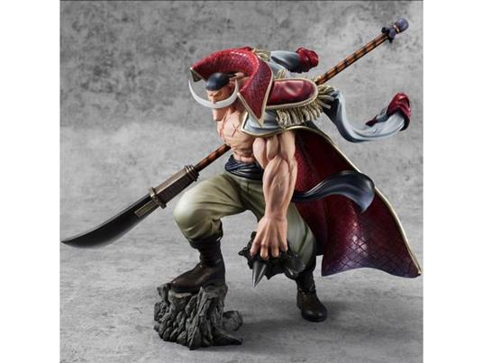 One Piece P.o.p Neo-maximum Pvc Statua White Beard Edward Newgate Super Limited Reprint Ver. 30 Cm Megahouse