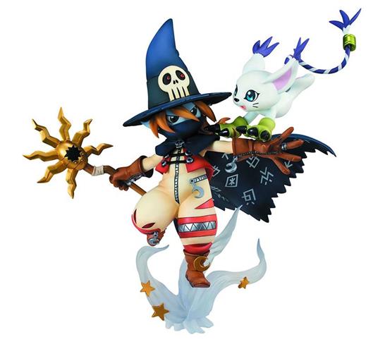 Digimon Adventure G.E.M. Series PVC Statue Wizardmon & Tailmon 18 cm Megahouse - 3