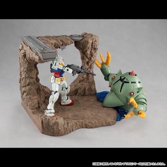 Mobile Suit Gundam Realistic Model Series Diorama G Structure GS01 Tragedy In Jaburo Megahouse - 6