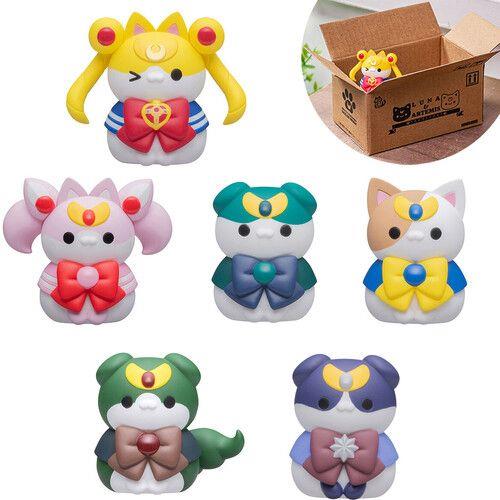 Sailor Moon Mega Cat Project Trading Figures Sailor Mewn Vol. 2 Special Set 3 Cm Megahouse