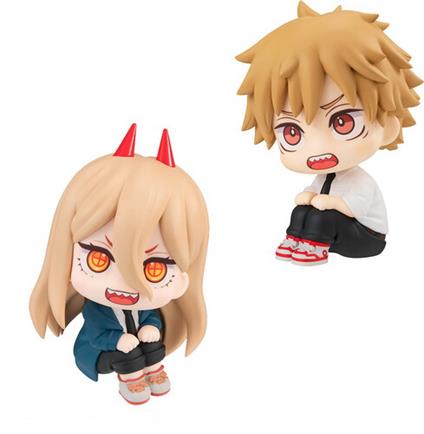 Chainsaw Man Look Up Ser Power & Denji Fig Set W/G