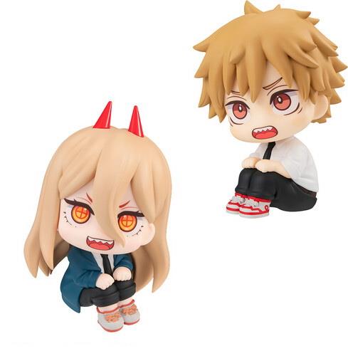 Chainsaw Man Look Up Ser Power & Denji Fig Set W/G