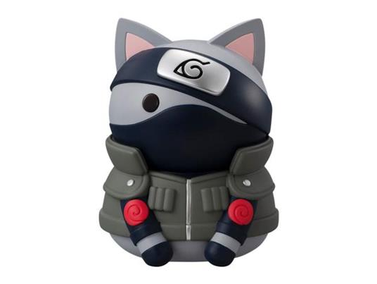 Naruto Shippuden Mega Cat Project Nyaruto! Series Reboot Trading Figura Kakashi Hatake 10 Cm Megahouse