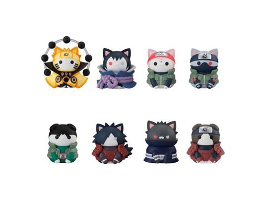 Naruto Shippuden Mega Cat Project Trading Figura 3 Cm Nyaruto! Last Battle Ver. Prodotto Assortito