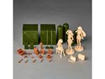 GIRLS UND PANZER GARAGE SET B ARTPLA MK Model Kit Kaiyodo