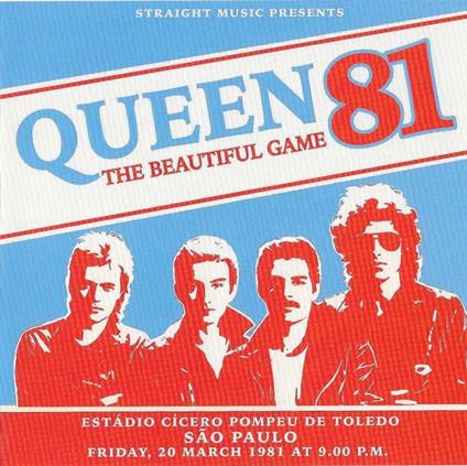The Beautiful Game. Live In Sao Paulo 1981 - CD Audio di Queen