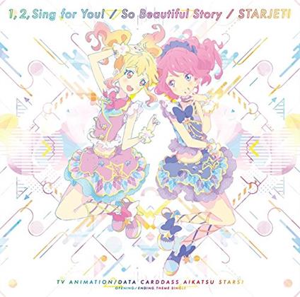 Aikatsu Stars! - 1.2.Sing For You!/So Beautiful Story / Game O.S.T. - CD Audio
