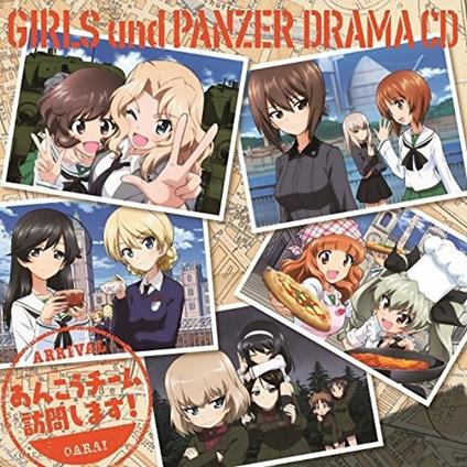 Girls Und Panzer Drama Cd3 (Colonna Sonora) - CD Audio
