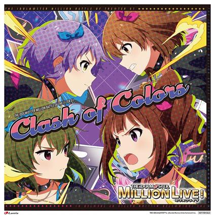 Idolm@Ster Million Battle Of The@Ter 01 Clash Of Colors - CD Audio