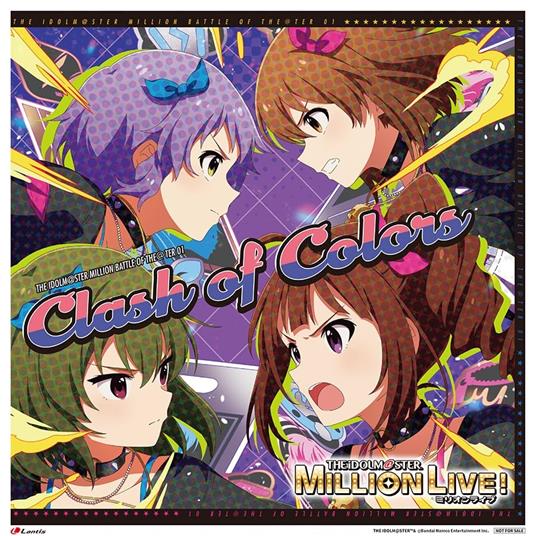 Idolm@Ster Million Battle Of The@Ter 01 Clash Of Colors - CD Audio