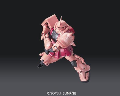 Zaku Ii Ms 06S Rosso Rg Excitement Embodied - 12