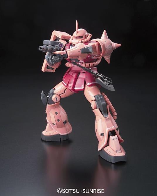 Zaku Ii Ms 06S Rosso Rg Excitement Embodied - 19